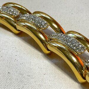 1980s Givenchy Chunky Link Bracelet – Glamorous, Bold, Gold